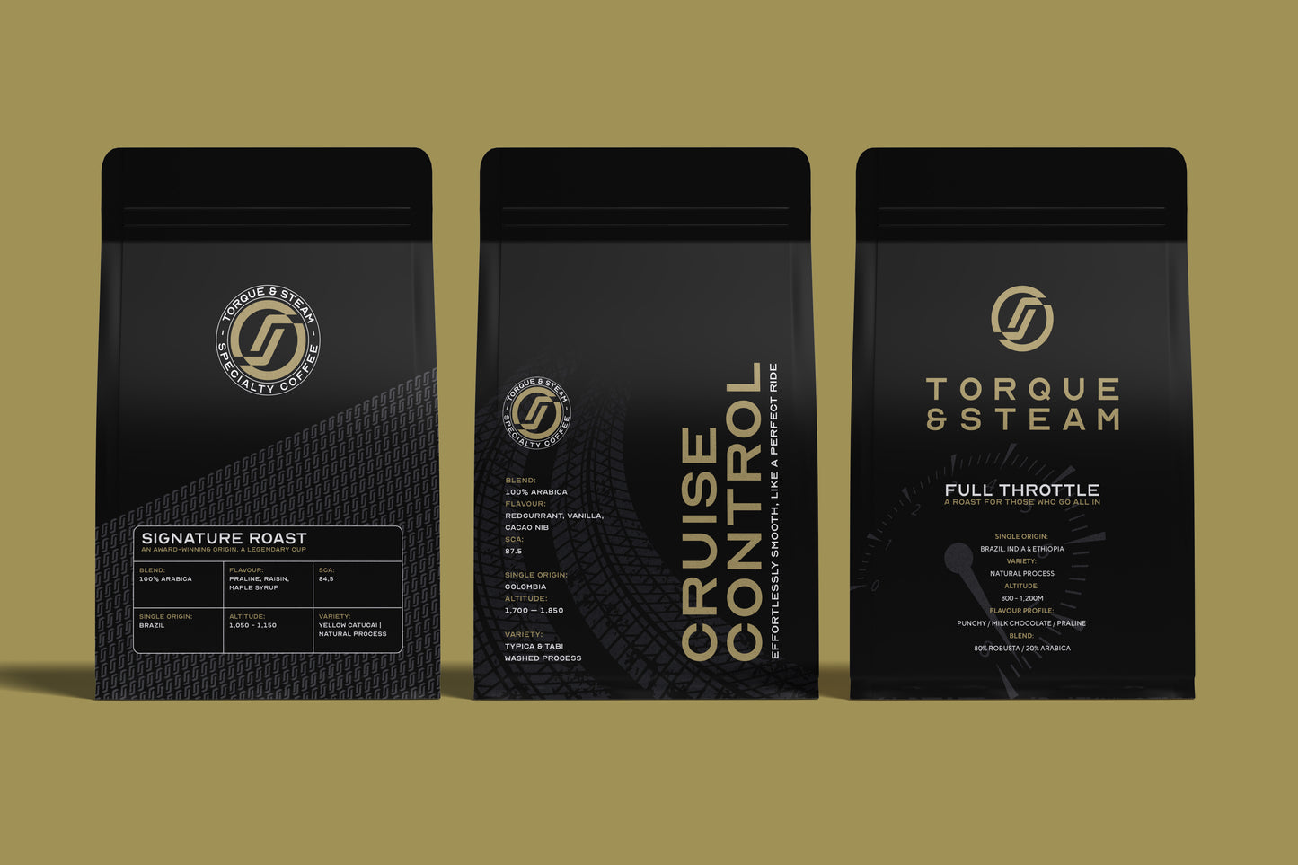 Torque & Steam Coffee Sample Box